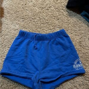 Playboy by PacSun Blue Lounge Shorts